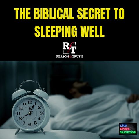 The Secret To Sleeping Well - 10:23:24, 3.37 PM