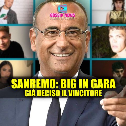 Sanremo 2025, Big In Gara: Già Deciso il Vincitore!