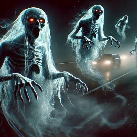 El Muerto Que Nunca Se Fue: Terror En La Carretera - Historias De Terror - Voces De La Noche