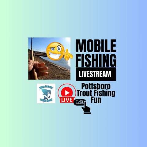 Trout Fishing for Stockers with My Switch Rod - Pottsboro TX (Audio Podcast 51)