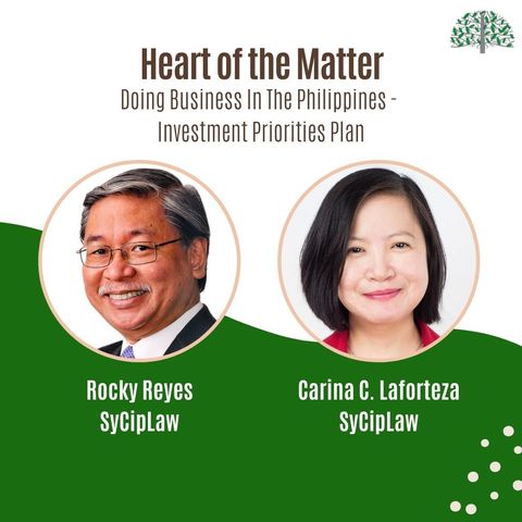 Doing Business in The Philippines - Investment Priorities Plan