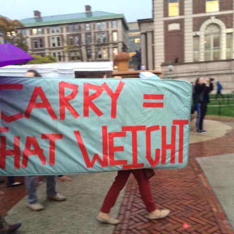 18 - Carry That Weight (Sexual Harassment on NY College Campuses Series Pt. 3)