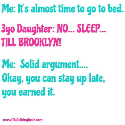 No... Sleep... Till Brooklyn!