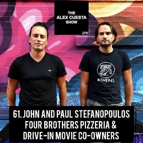 61. John And Paul Stefanopoulos, Four Brothers Pizzeria & Drive-In Co-owners