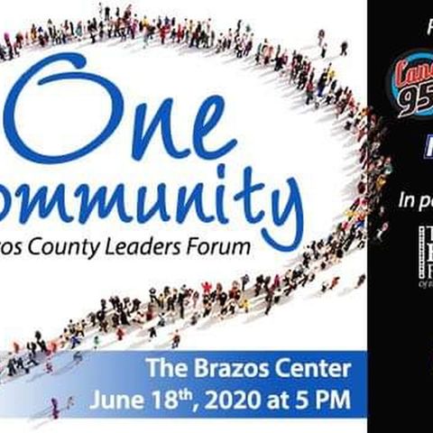 Preview of "One Community: A Brazos County Leaders Forum"