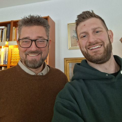 11. s. e. trinitatis. Morten Skovsted i samtale med Andreas Skovbo Meng