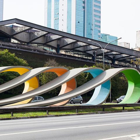 01 Sem título - Escultura Avenida 23 de Maio - São Paulo - 1988 - Escultura