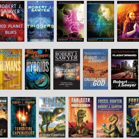UFO Undercover w/ his guest author Robert J. Sawyer he has 24 great books to his credit