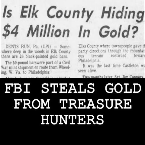 #BonusBite “FBI STEALS GOLD FROM TREASURE HUNTERS”  #WeirdDarkness