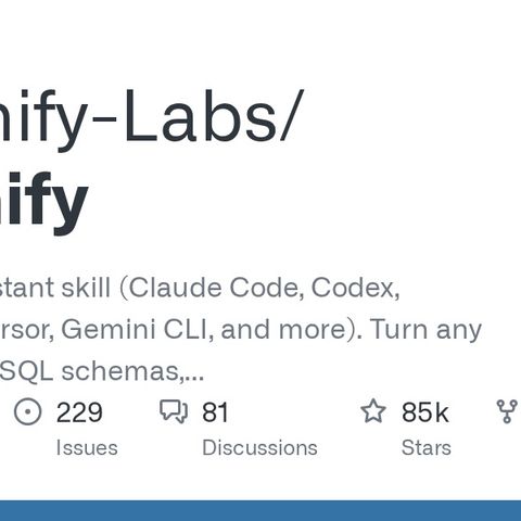 GitHub - Graphify-Labs/graphify: AI coding assistant skill (Claude Code, Codex, OpenCode, Cursor, Gemini CLI, and more). Turn any folder of