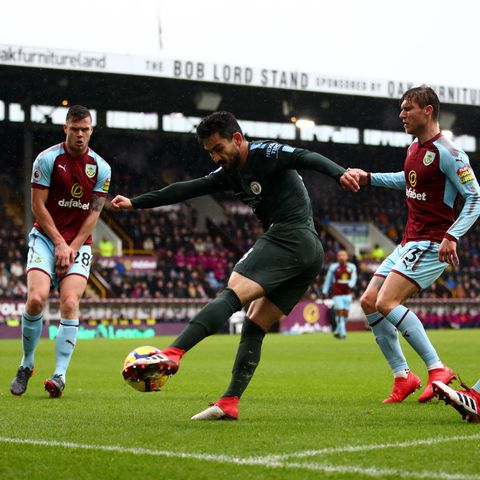 Burnley battle to point against Man City