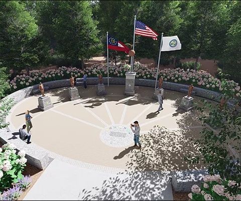 Peachtree Corners Veterans Memorial - A discussion with Bob Ballagh