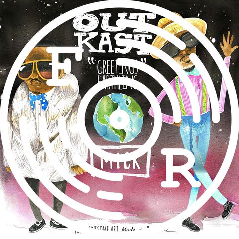 GREETINGS EARTHLING: Outkast Rarities And Remixes - Mixed by MICK