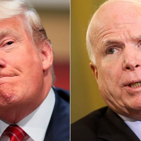 Donald Trump vs. Senator John McCain