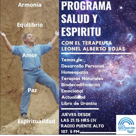 Programa Salud y espiritu 08 abril 2021 con Leonel Alberto Rojas Acuña