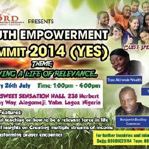 YOUTH EMPOWERMENT SUMMIT 2014