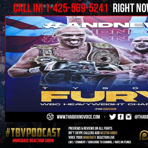 ☎️Tyson Fury SHOCKS The World TKO’s Deontay Wilder New 🟢WBC & Ring Magazine Champion🤯