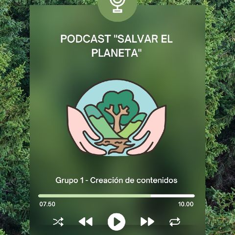 Podcast "Salvar el planeta"