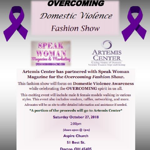 Interview with Speak Woman Magazine's Overcoming Domestic Violence Fashion Show Model