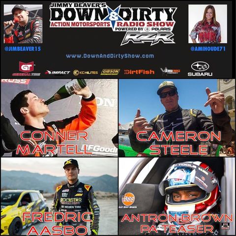 Cameron Steele, Fredric Aasbo, Conner Martell, & Antron Brown On Air!