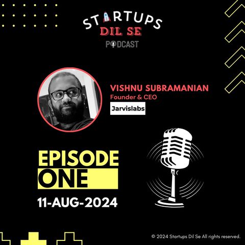 Vishnu Subramanian - Founder & CEO of Jarvis Labs