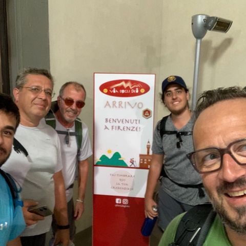 Episodio 6 - Sulla Via. Arrivo a Firenze. Ringraziamenti e dediche di Enrico