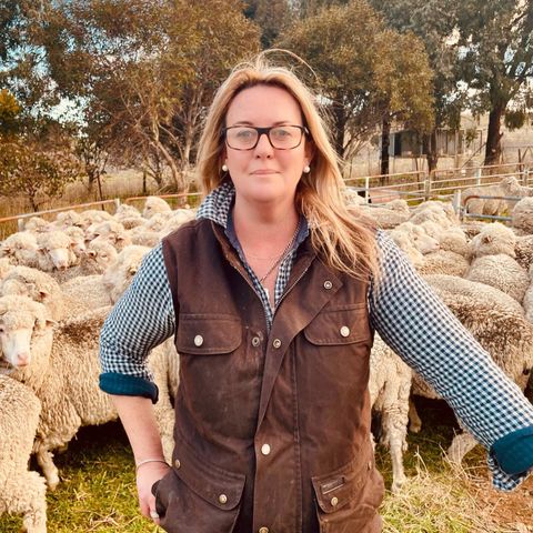 Jo Hall CEO of @Woolproducers Australia on @Green_Dot sustainability report, @sheepproducers growing challenges