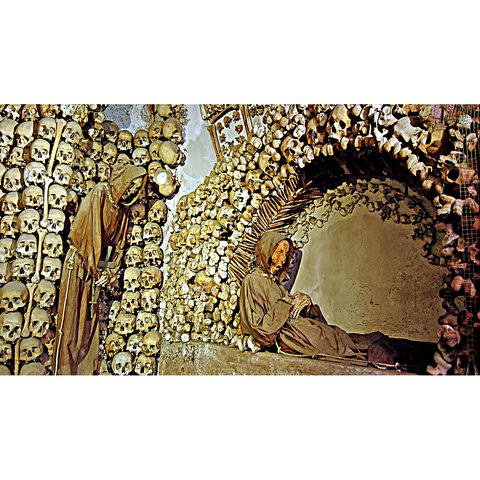 La cripta dei frati Cappuccini di Roma