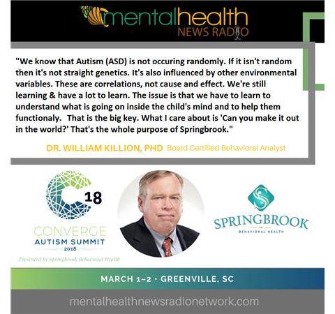 Making It Out In The World with Autism Spectrum Disorder: Dr. William Killion