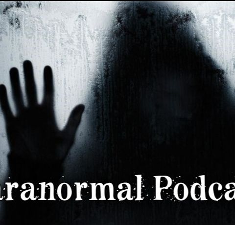 Podcasting paranormal, talking about the Spirit Box session with haunted dolls.