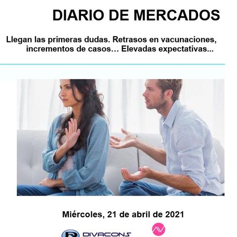 DIARIO DE MERCADOS Miércoles 21 Abril