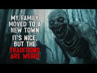 "My family and I moved to a new town. It's nice, but the traditions are weird" Creepypasta