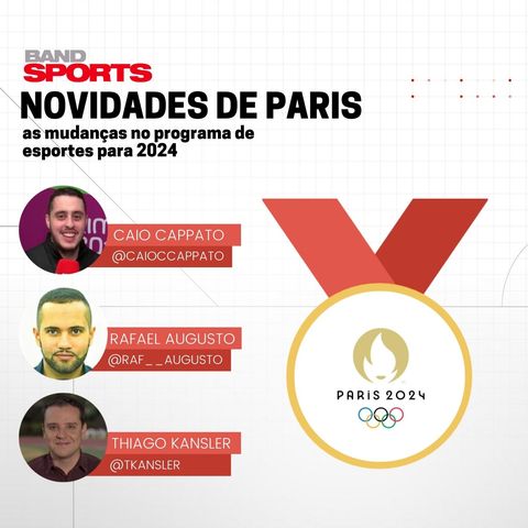 Podiocast Olímpico #09 - Novidades de Paris: as mudanças no programa de esportes para 2024