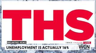Unemployment is actually 16% — Whoopsie!  - $9656 #THS