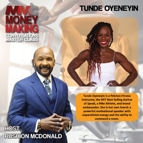 Tunde Oyeneyin is a Peloton Instructor, New York Times Bestselling Author, Nike Athlete, and motivational speaker.