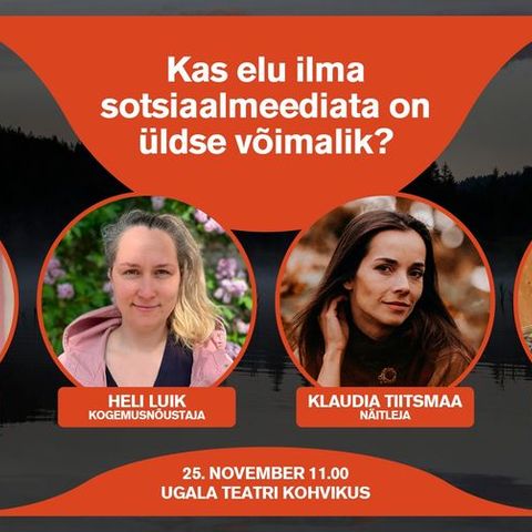 #30 Pearaadio Ugala Teatris: Kas elu ilma sotsiaalmeediata on üldse võimalik?