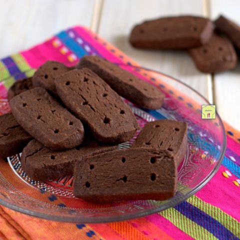 Shortbread al cioccolato