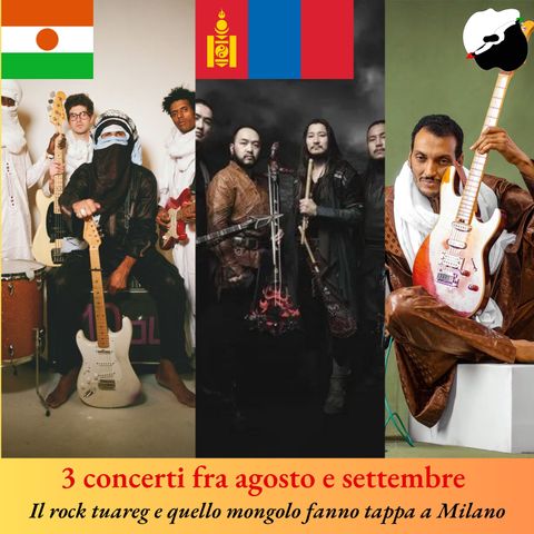 3 concerti rock fra agosto e settembre 2024