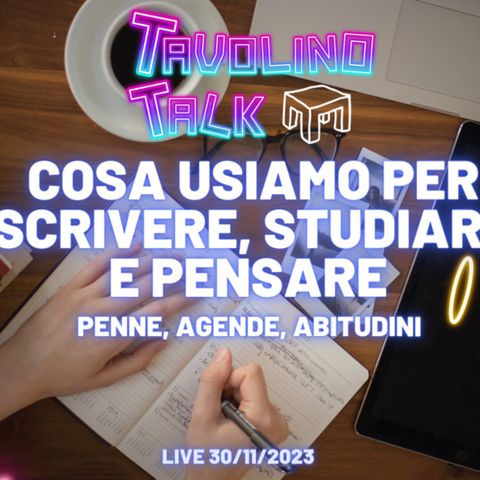 Pensiero efficace e scrittura: agende, bulletjournal, penne