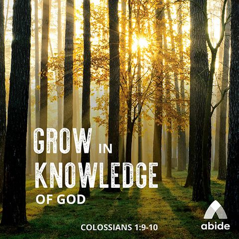 Growing in the Knowledge of God