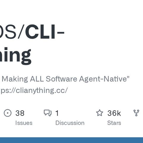 GitHub - HKUDS/CLI-Anything: “CLI-Anything: Making ALL Software Agent-Native” -- CLI-Hub: https://clianything.cc/