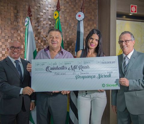 Maringaense ganha R$ 500 mil em campanha da Sicredi