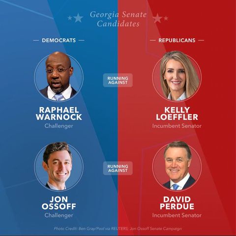 Senate Control on the Line in Today's Georgia Runoff Elections