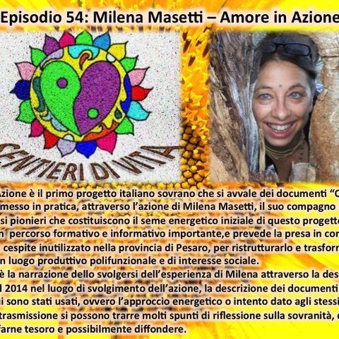 Ep.54 Milena Masetti - Amore in Azione