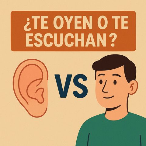 ¿Te oyen o te escuchan? Haz que te ESCUCHEN
