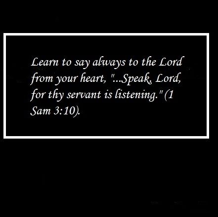 Shhh! I'm Trying To Hear God