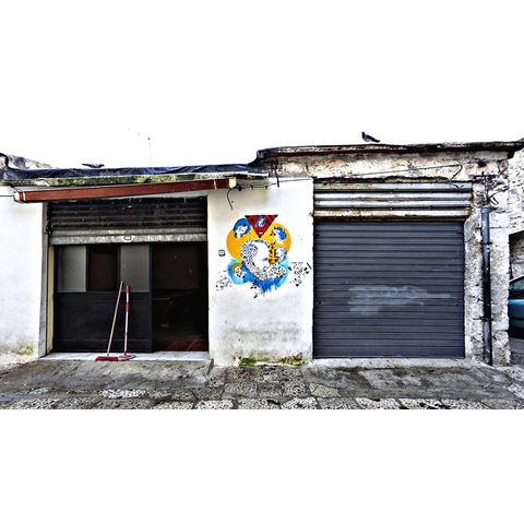 Palermo Mercato del Capo tra barocco siciliano e arte urbana (Sicilia)