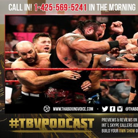 ☎️Tyson Fury vs Braun Strowman Brawl WWE RAW🔥 Dangerous PUBLICITY STUNT❓