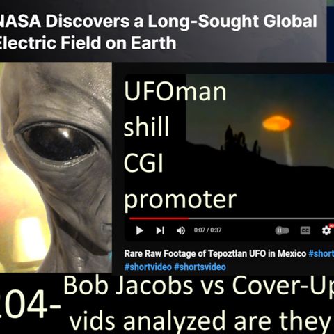 Live Chat with Paul; -204- Robert Jacobs or Cover-Up + UFO vids analyzed + revisit NASA wires claim