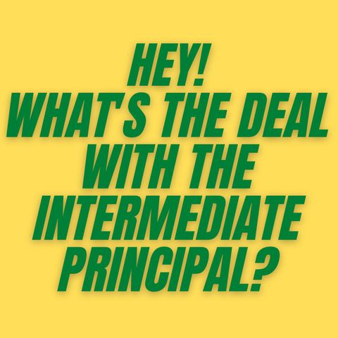 S3E5 - Hey!  What's the Deal With the Intermediate Principal?